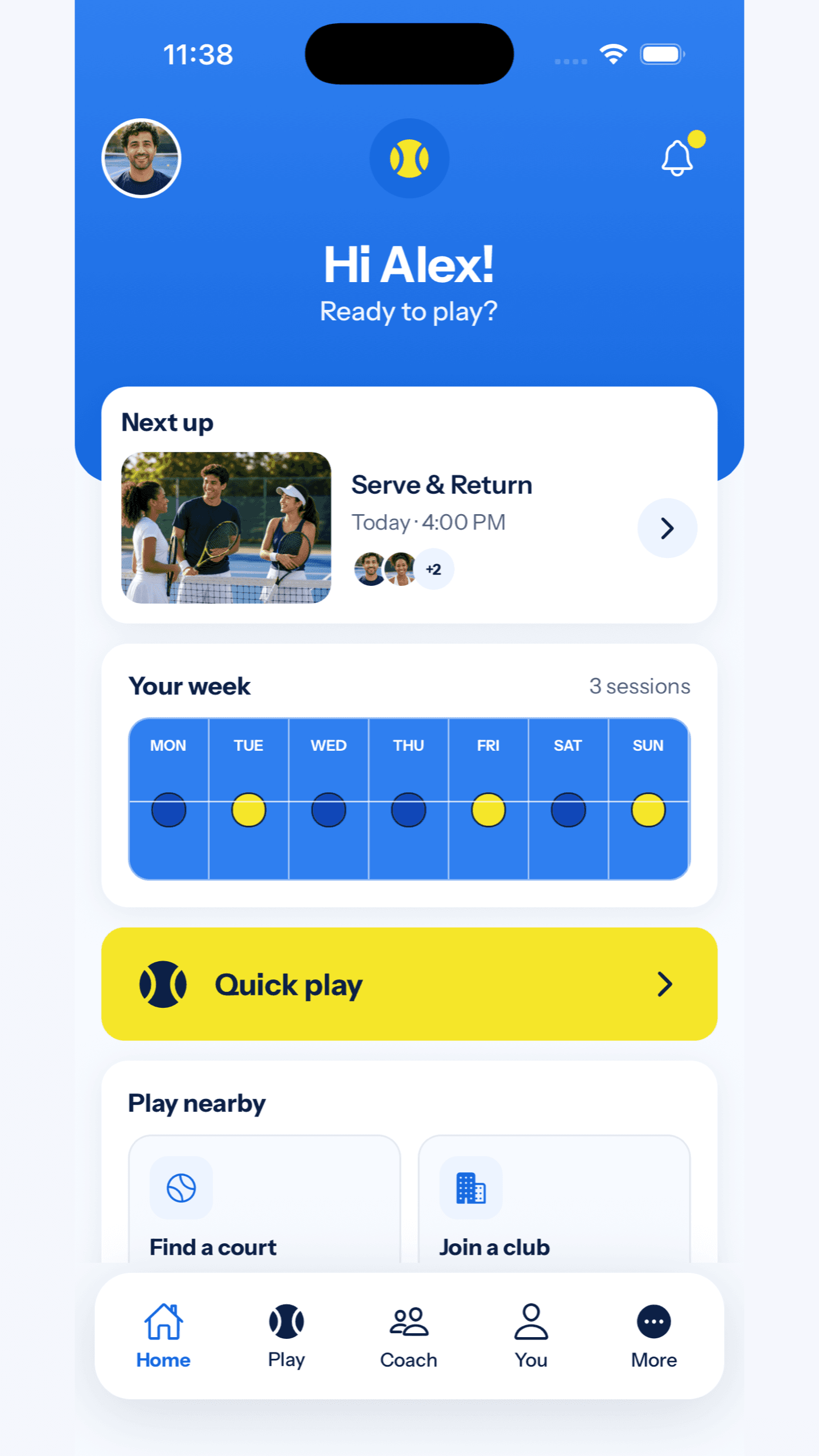 Tennis Together welcome
